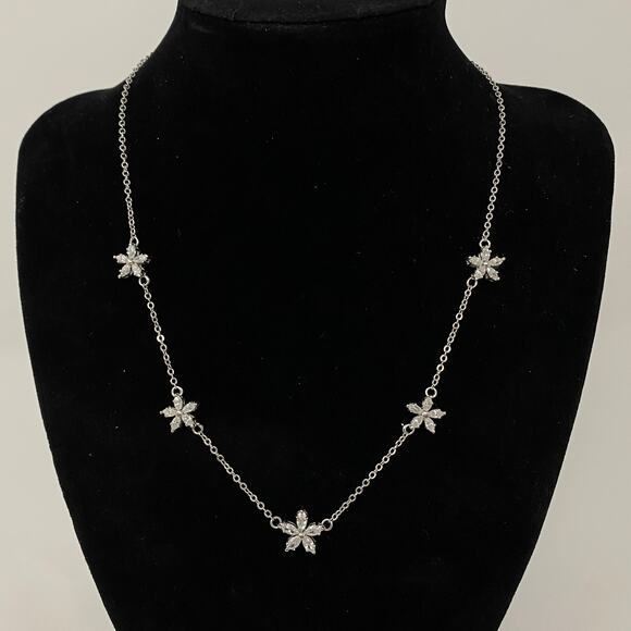 Lot of 10 Rhinestone Sparkly Glam Jewelry Set Necklaces Rings Bracelets Earrings - Picture 3 of 13